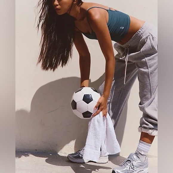 NWT Free People FP Movement Tighten Up Strappy Back Tank - evergreen moss - XS/S - Picture 4 of 9